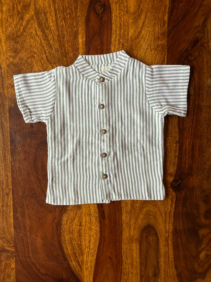Muslin Collared Co-Ord Set