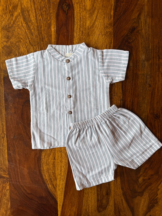 Muslin Collared Co-Ord Set