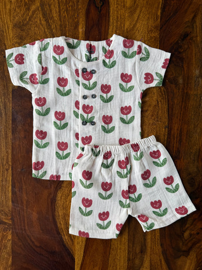 Organic Muslin Co-Ord Set