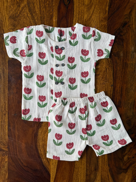 Organic Muslin Co-Ord Set