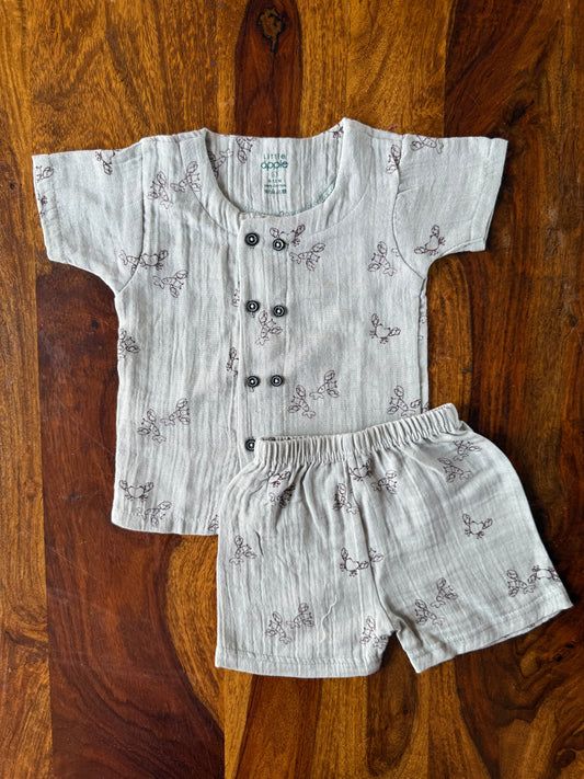 Organic Muslin Co-Ord Set
