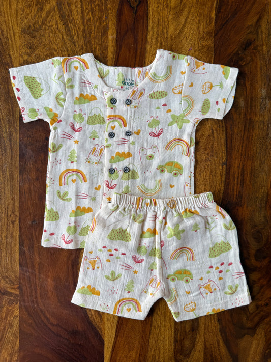 Organic Muslin Co-Ord Set