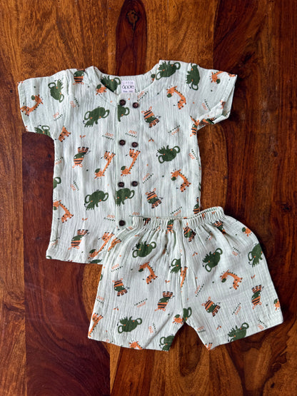Organic Muslin Co-Ord Set