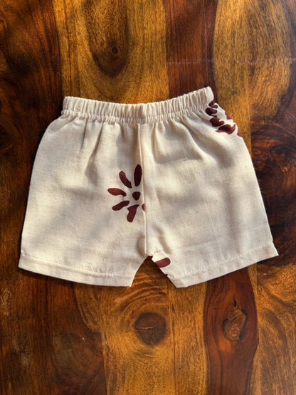 Muslin Collared Printed Co-ord Set