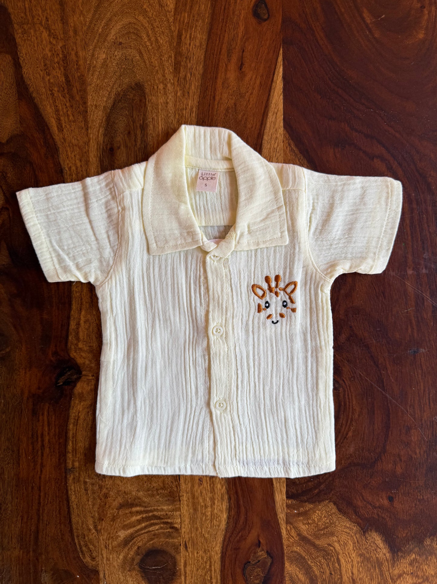 Muslin Collared Crinkled Co-Ord Set