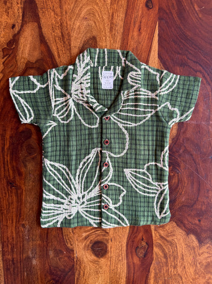 Muslin Collared Co-ord Set