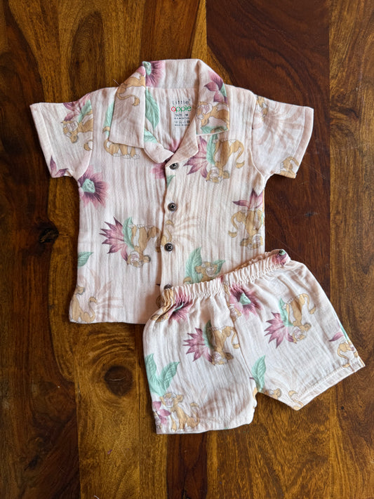 Muslin Collared Co-ord Set