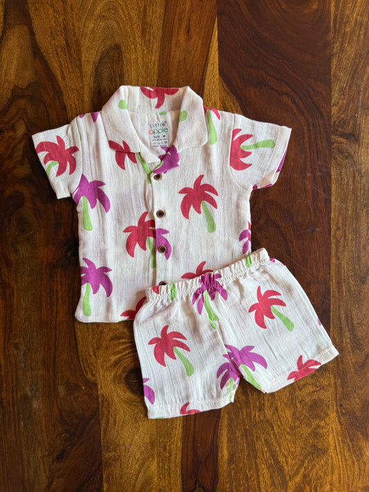Muslin Collared Co-ord Set