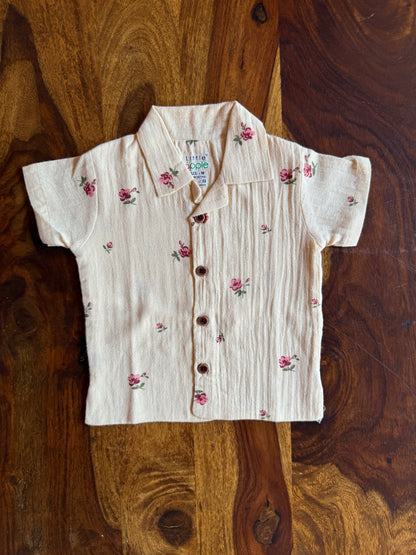 Muslin Collared Co-ord Set