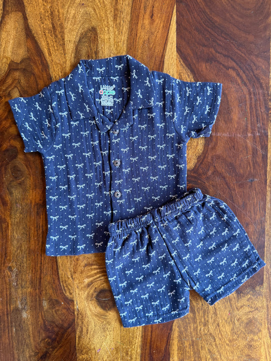 Muslin Collared Co-ord Set