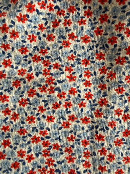 Cotton Flutter Sleeve Frock