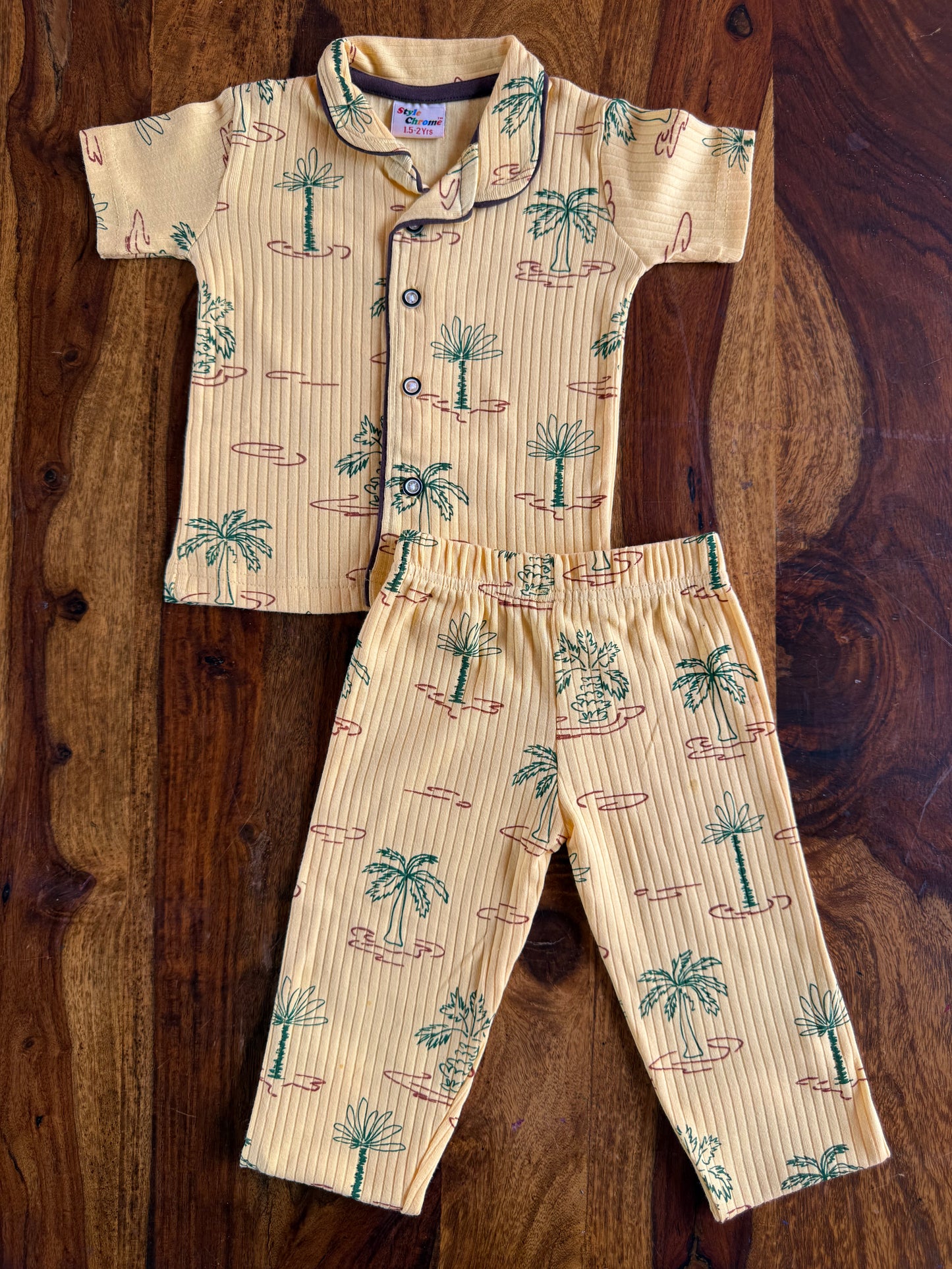Cotton Half Sleeve Night Suits