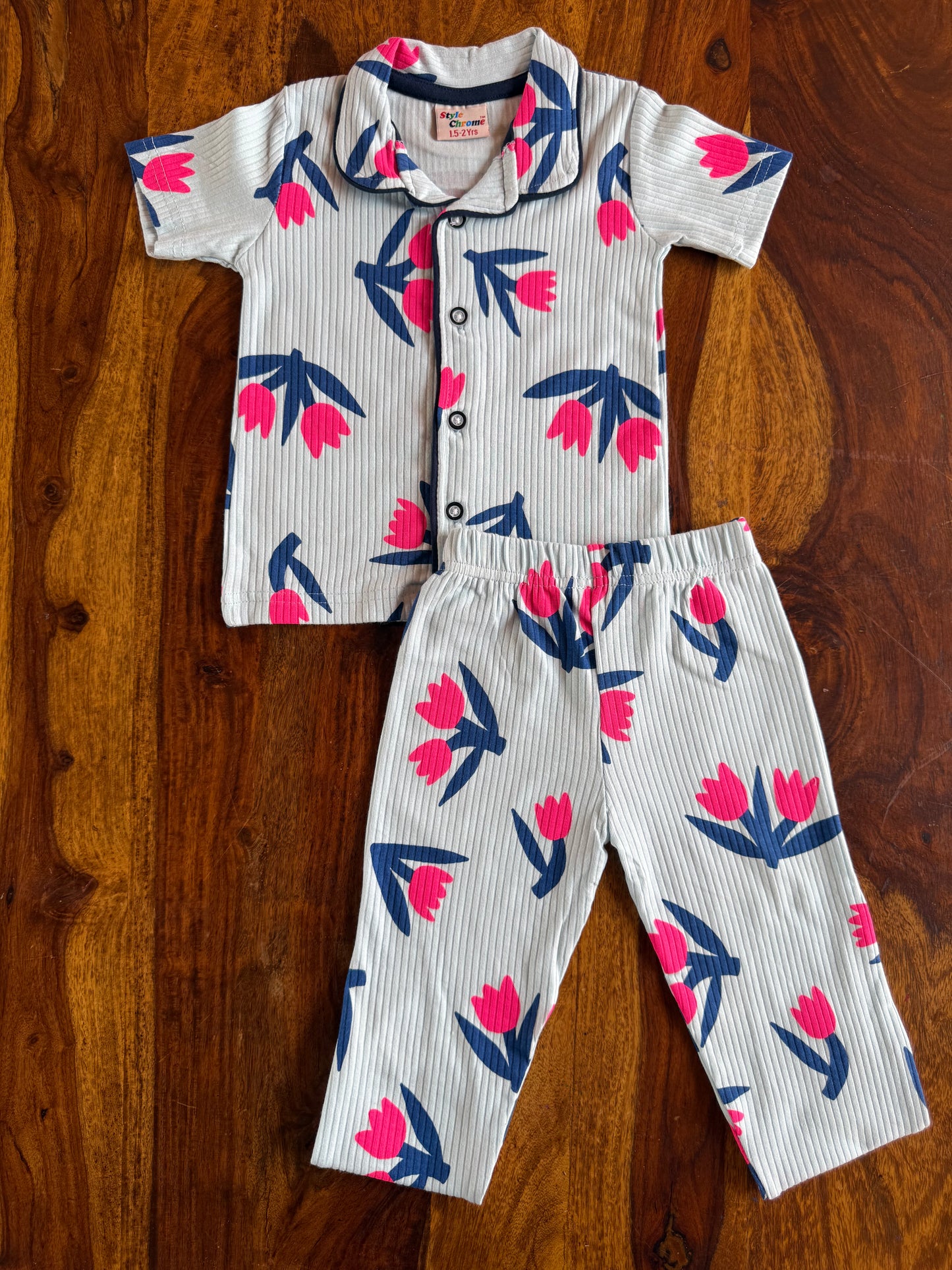 Cotton Half Sleeve Night Suits