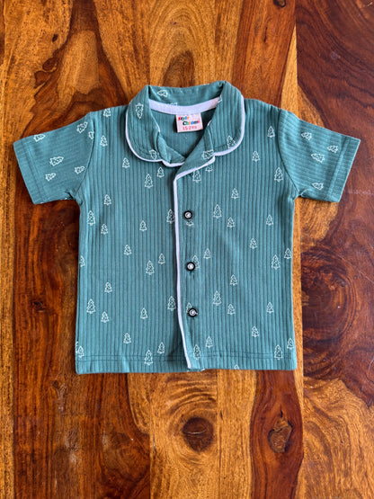 Cotton Half Sleeve Night Suits