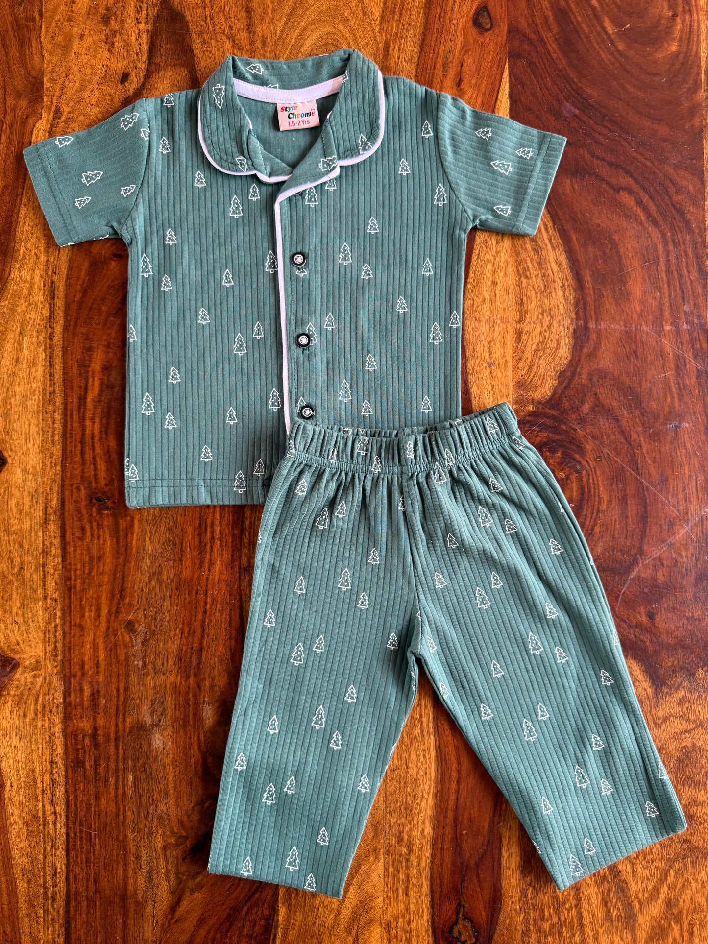 Cotton Half Sleeve Night Suits