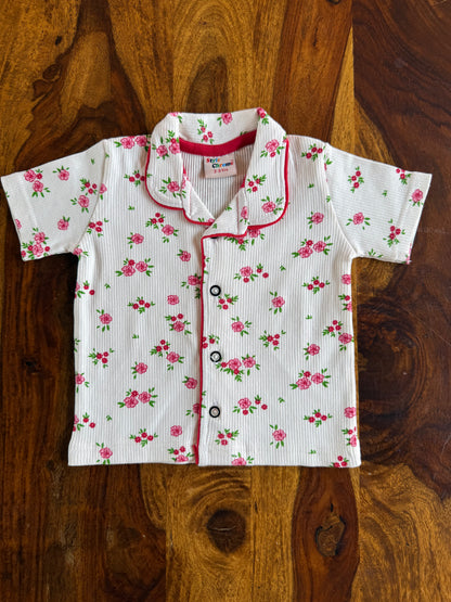 Cotton Half Sleeve Night Suits