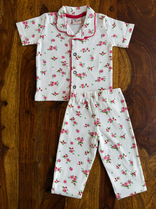 Cotton Half Sleeve Night Suits