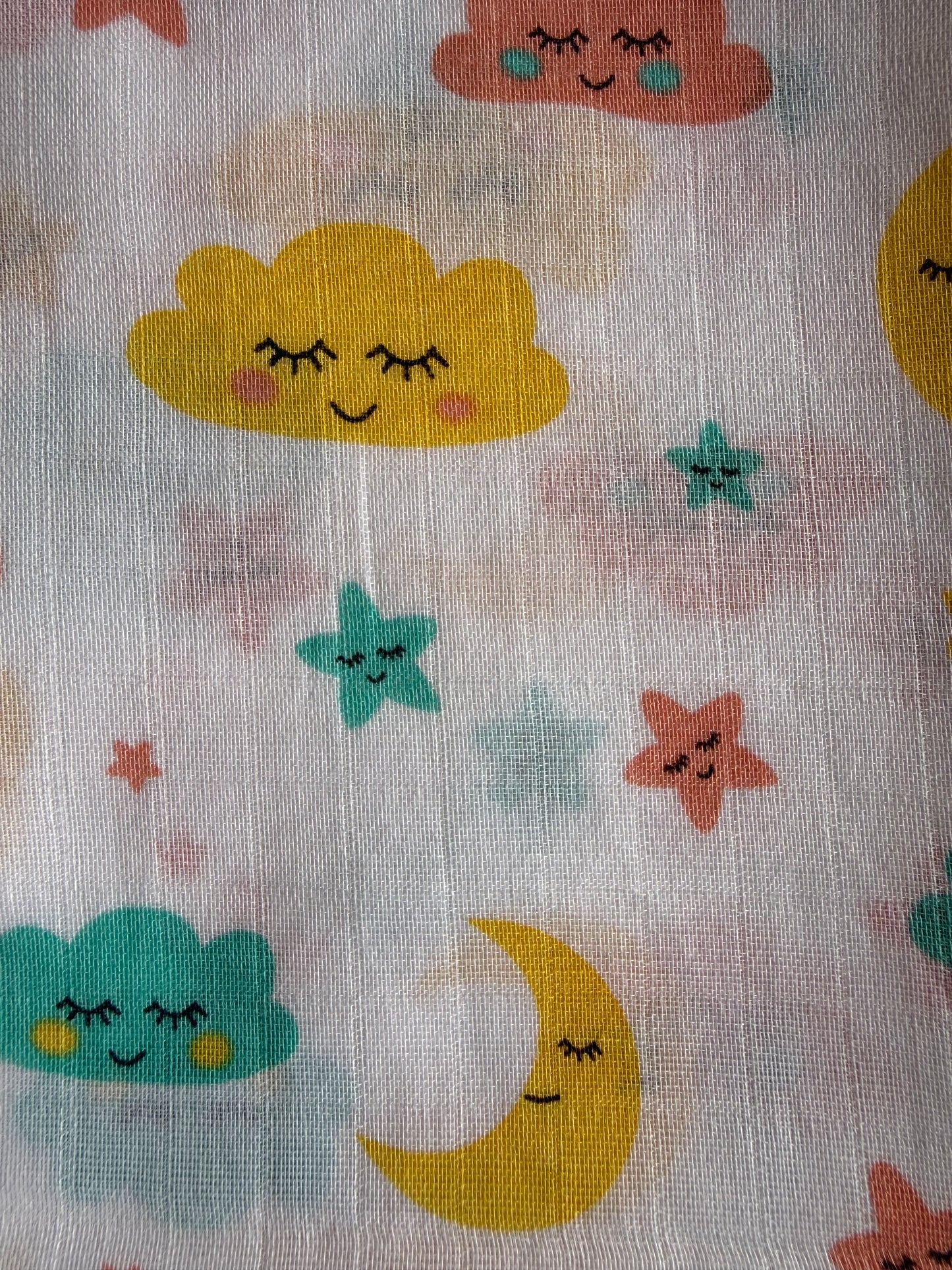 Pure Organic Muslin Swaddle 100 * 100 cm