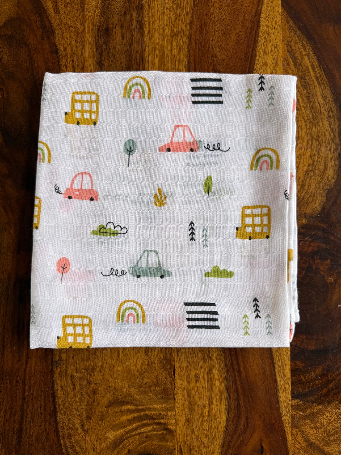 Pure Organic Muslin Swaddle 100 * 100 cm