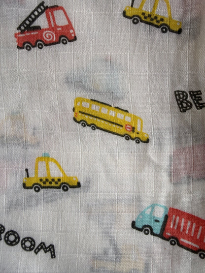 Pure Organic Muslin Swaddle 100 * 100 cm