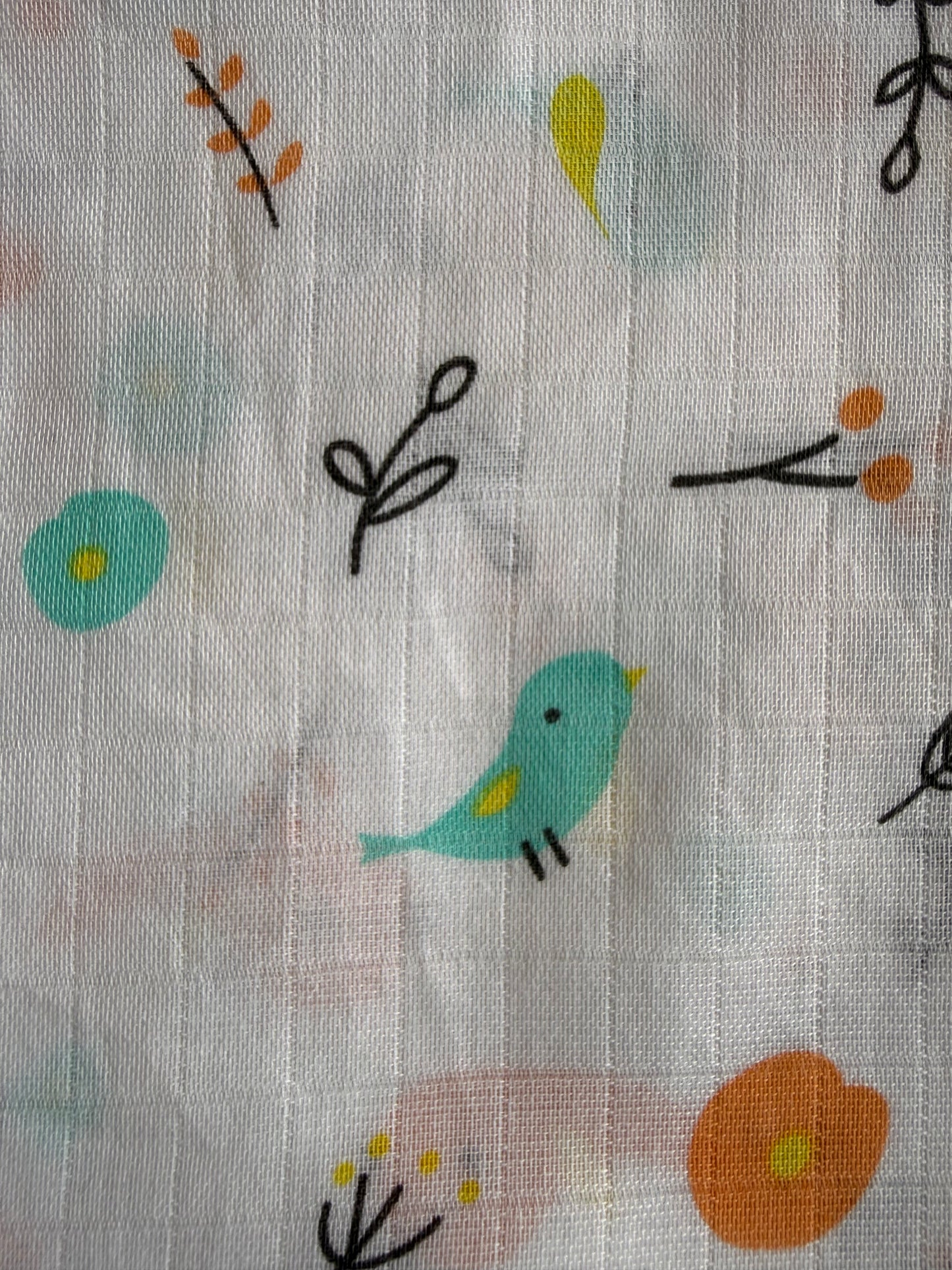 Pure Organic Muslin Swaddle 100 * 100 cm