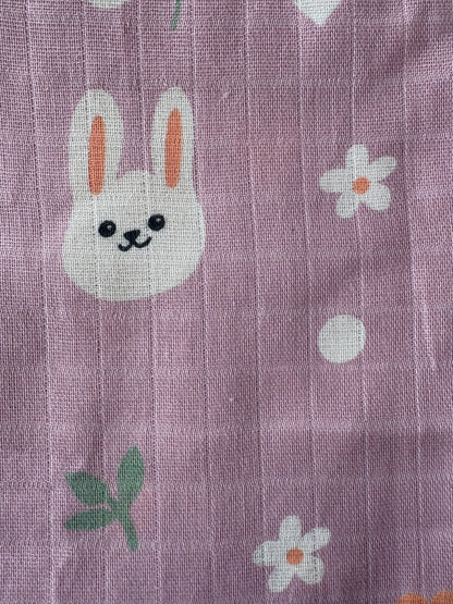 Pure Organic Muslin Swaddle 100 * 100 cm