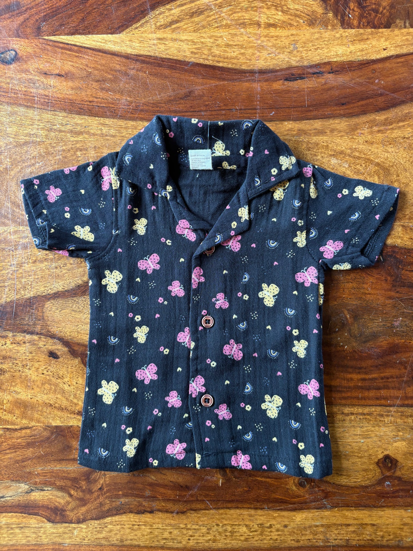 Muslin Collar Shirt & Pant Set