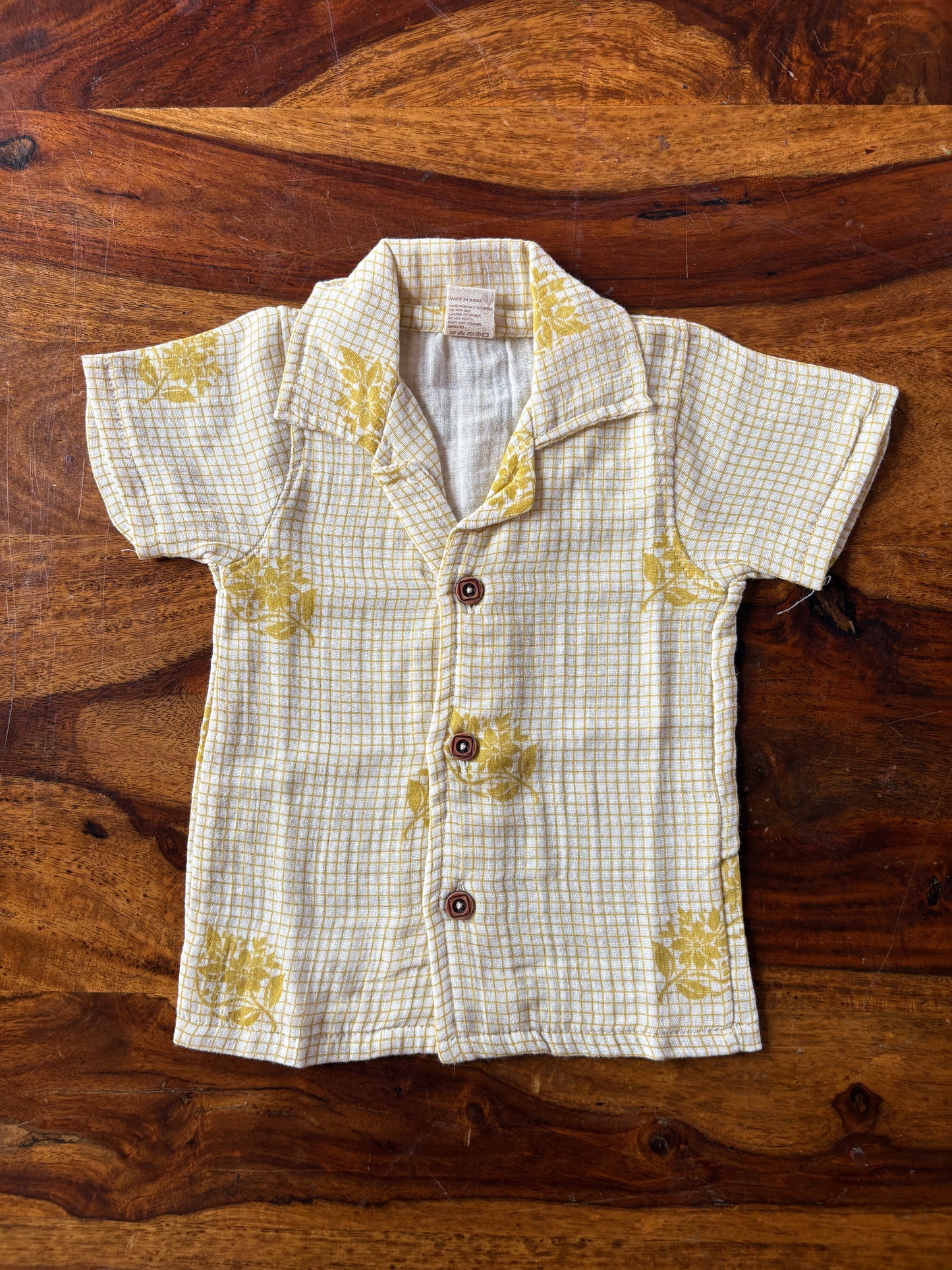 Muslin Collar Shirt & Pant Set