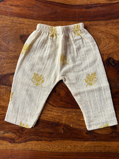 Muslin Collar Shirt & Pant Set