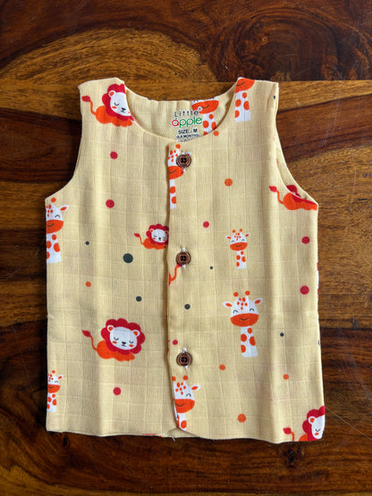 Pure Organic Muslin Cotton Jabla