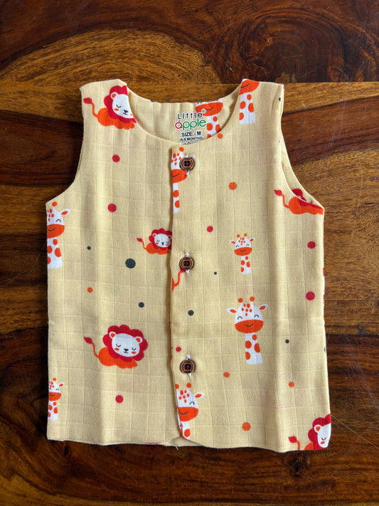 Pure Organic Muslin Cotton Jabla