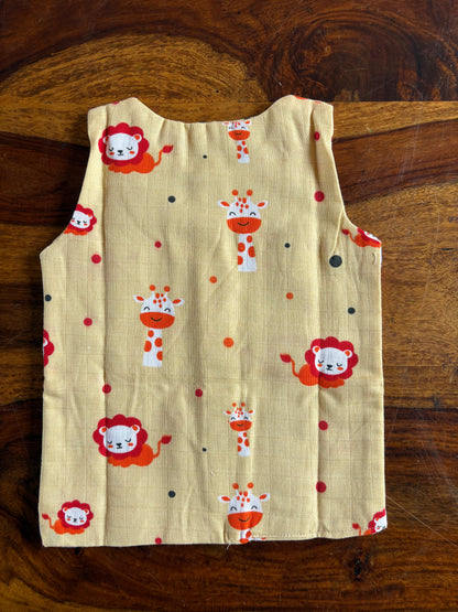 Pure Organic Muslin Cotton Jabla