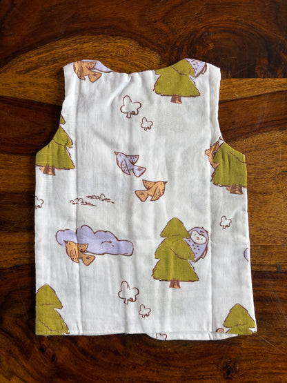 Pure Organic Muslin Cotton Jabla