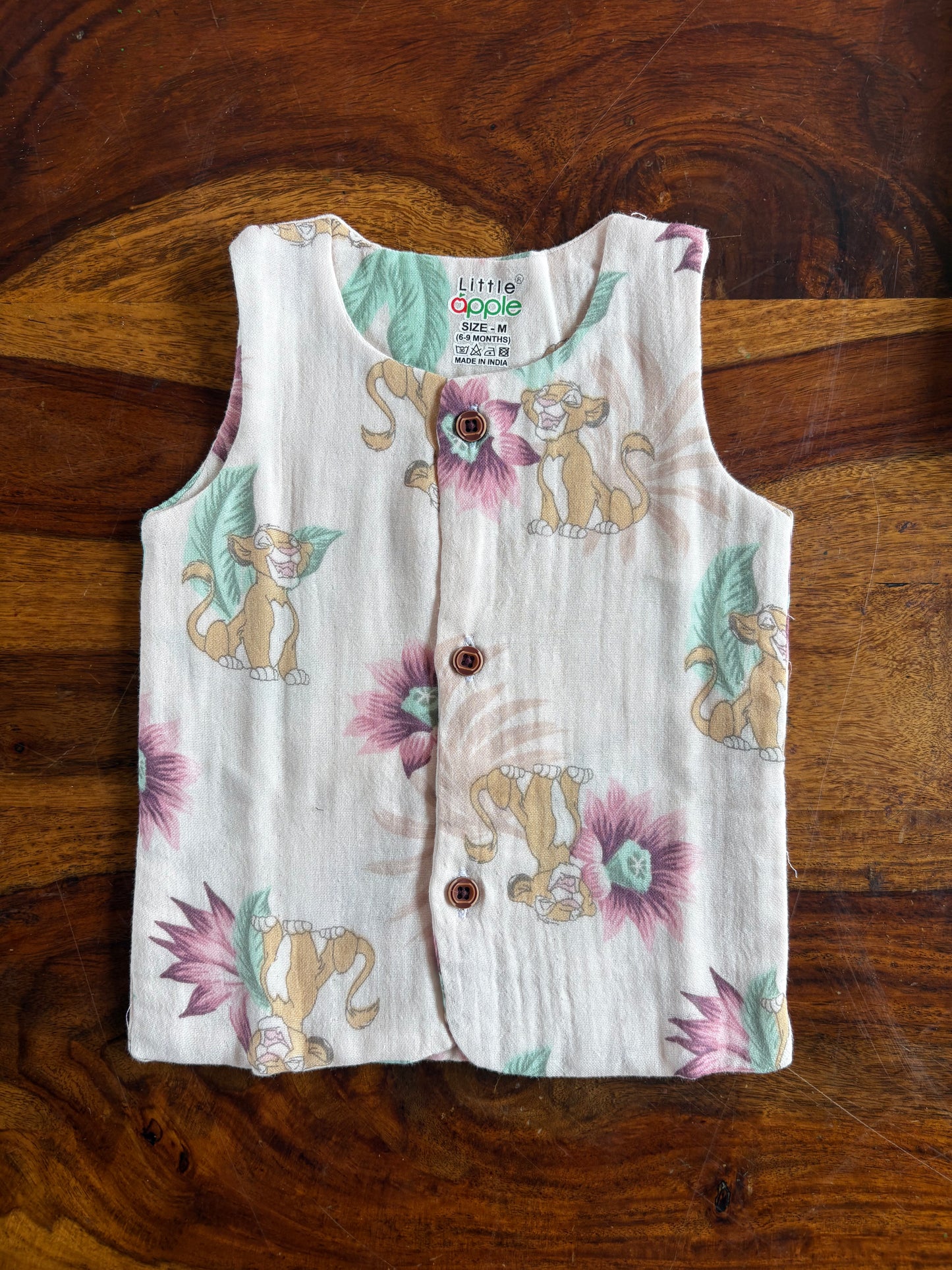 Pure Organic Muslin Cotton Jabla