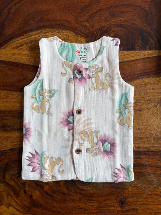 Pure Organic Muslin Cotton Jabla