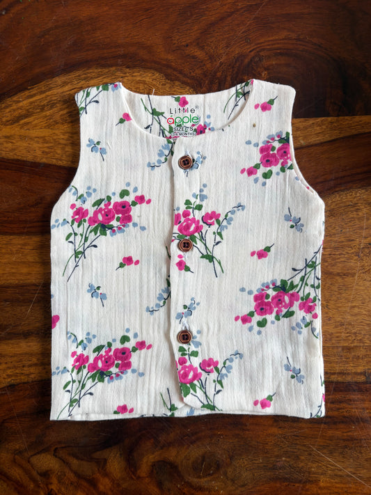 Pure Organic Muslin Cotton Jabla