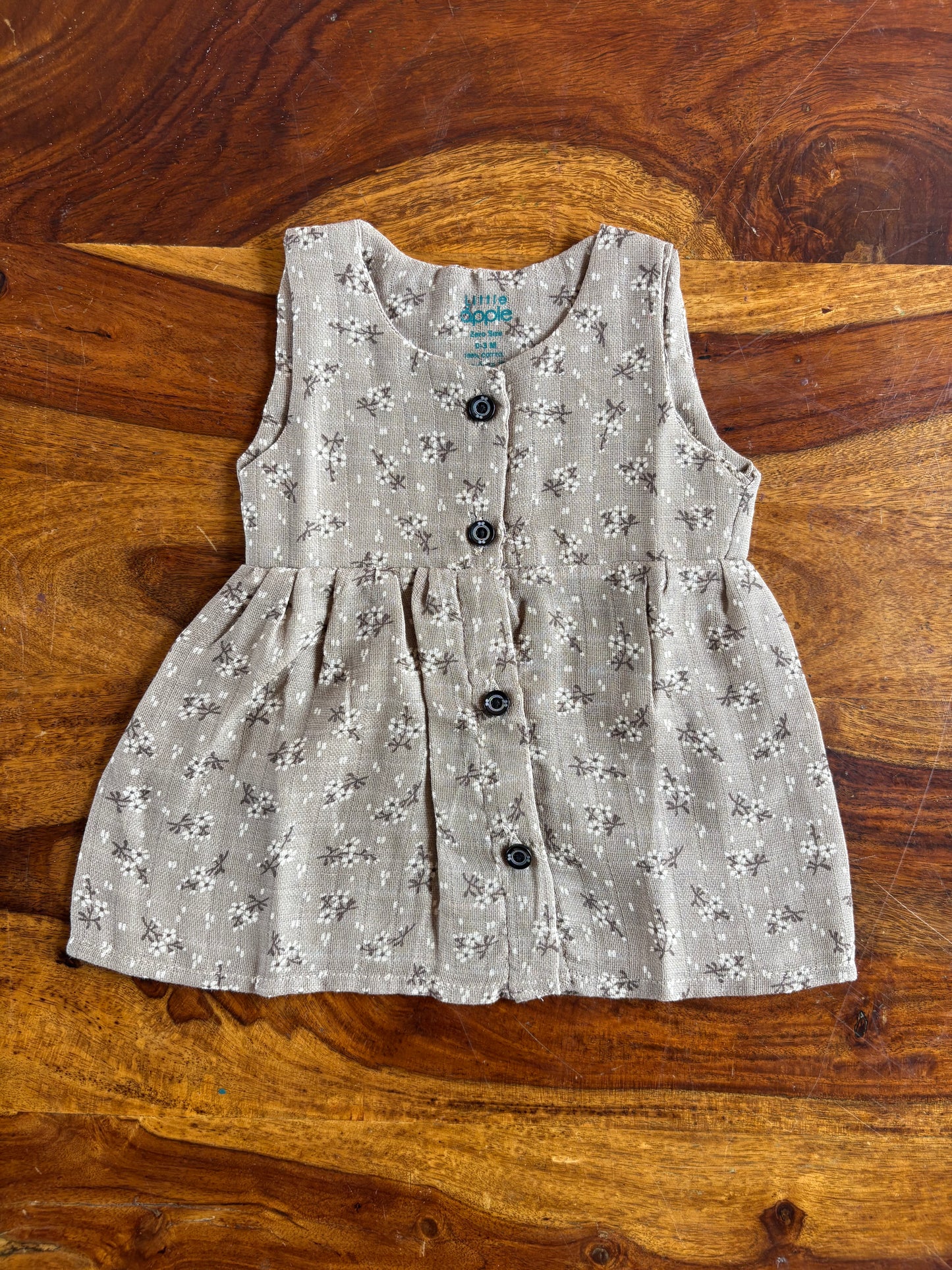 Organic Muslin Baby Frock