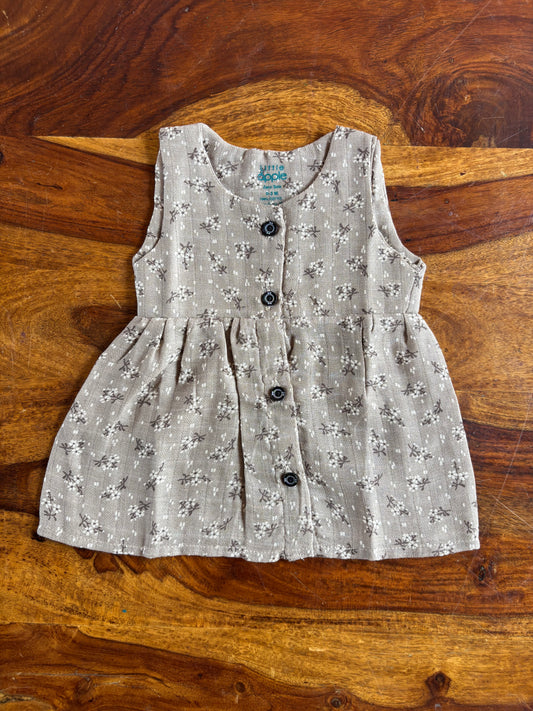 Organic Muslin Baby Frock