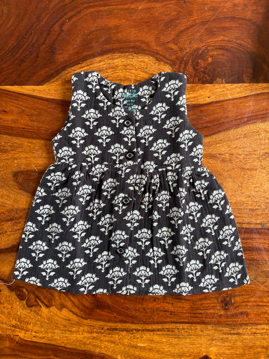 Organic Muslin Baby Frock