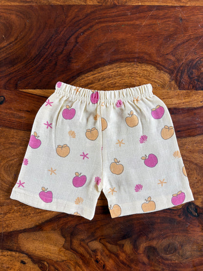 Organic Muslin Jabla with Shorts