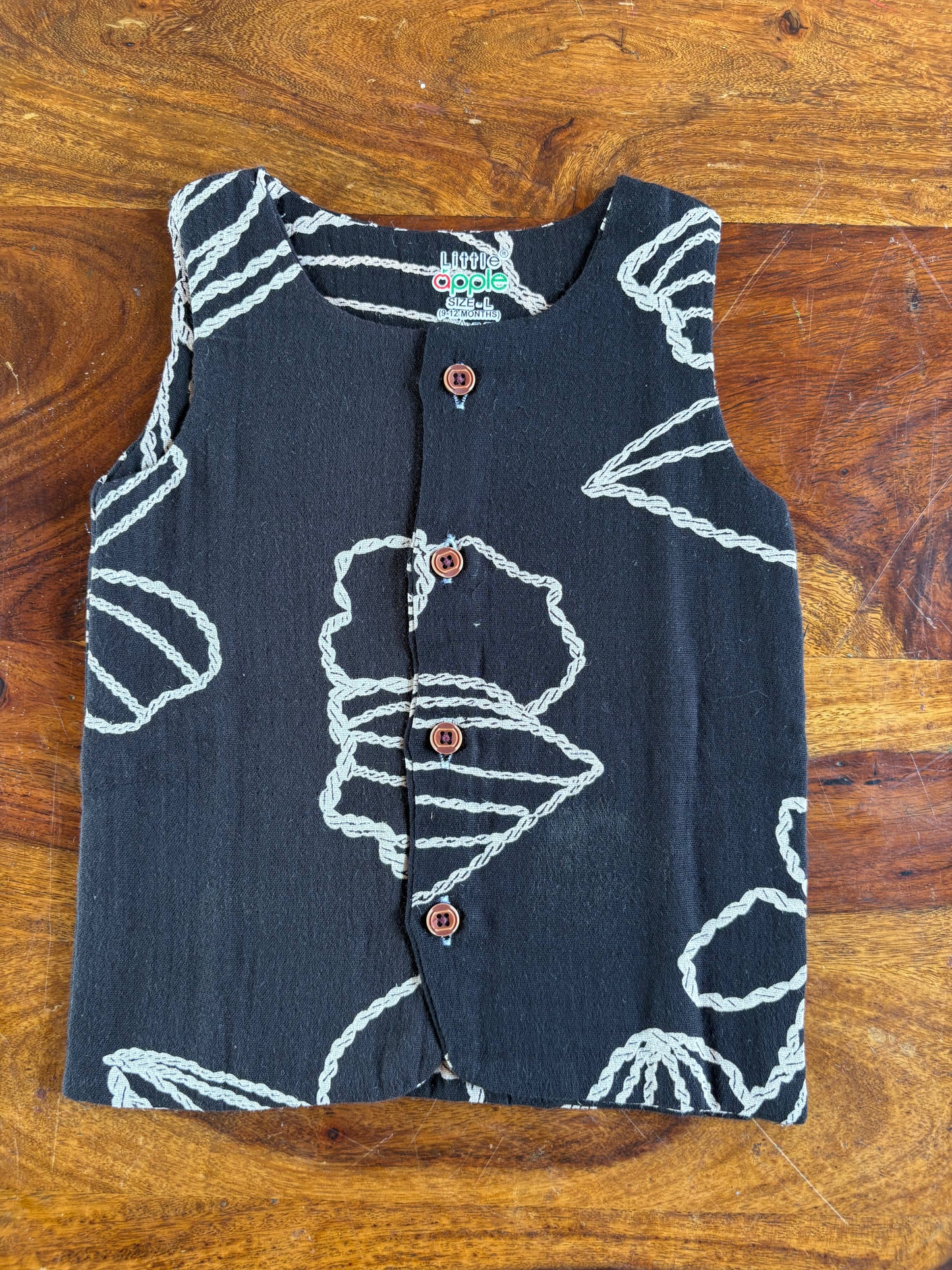 Organic Muslin Jabla with Shorts