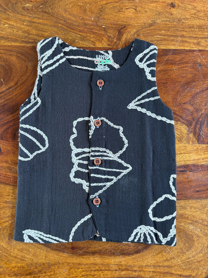 Organic Muslin Jabla with Shorts