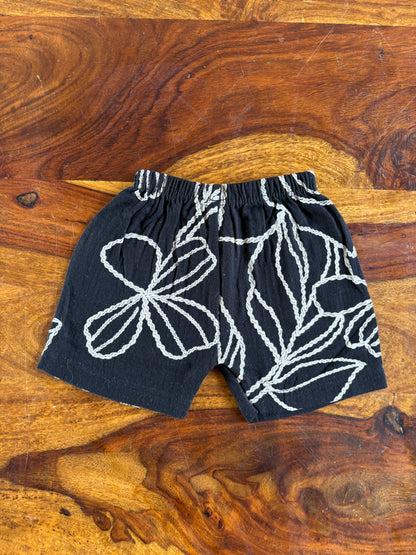 Organic Muslin Jabla with Shorts