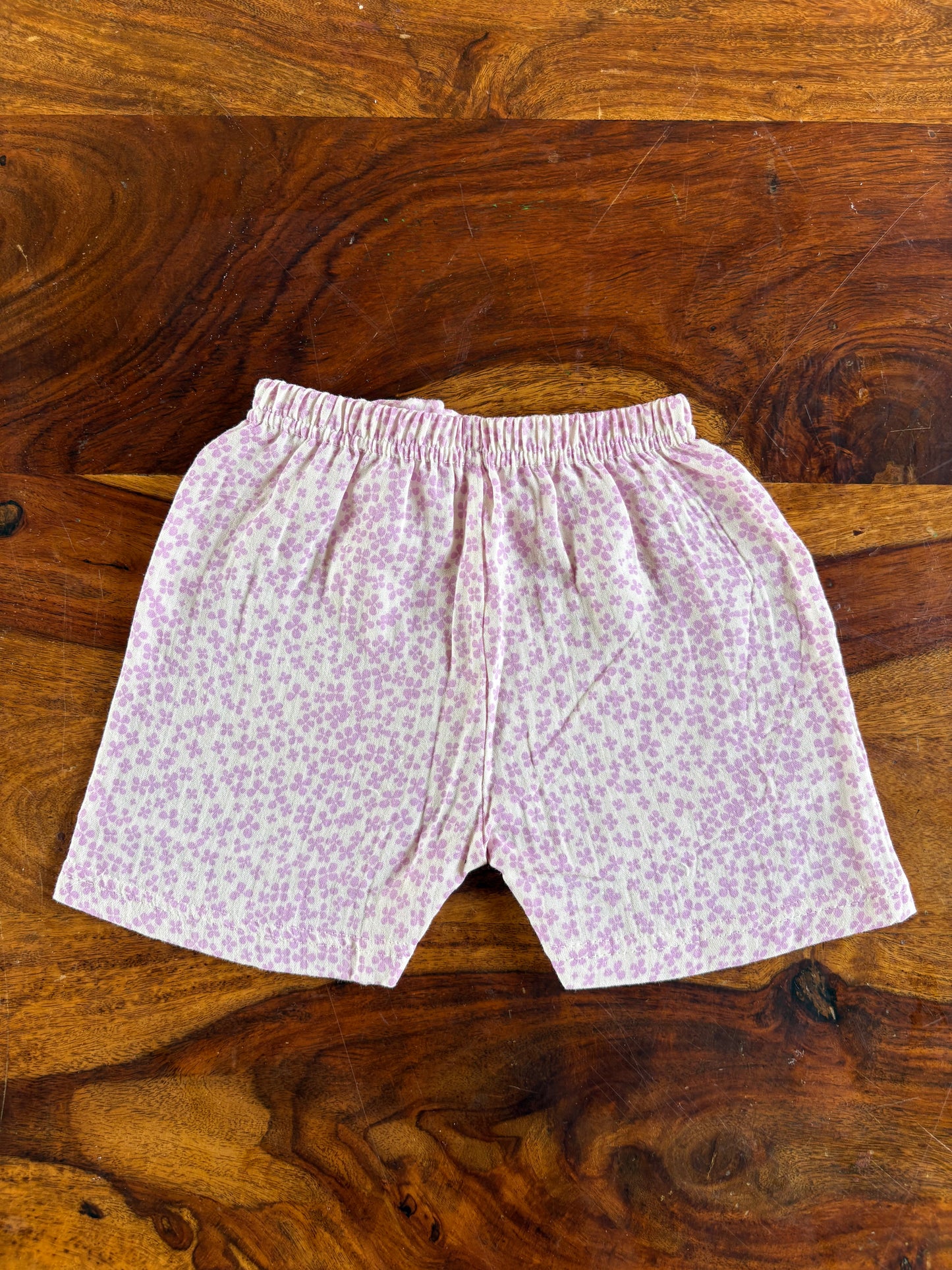 Organic Muslin Frill Top & Shorts Set