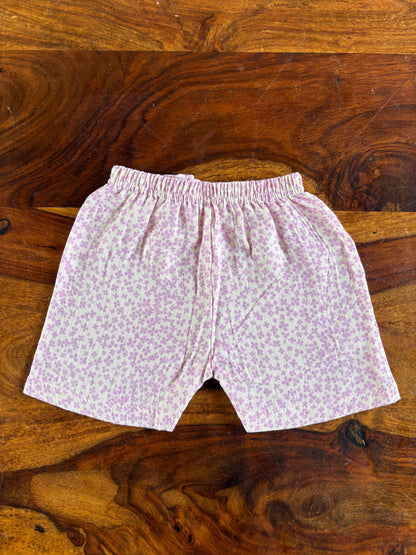 Organic Muslin Frill Top & Shorts Set