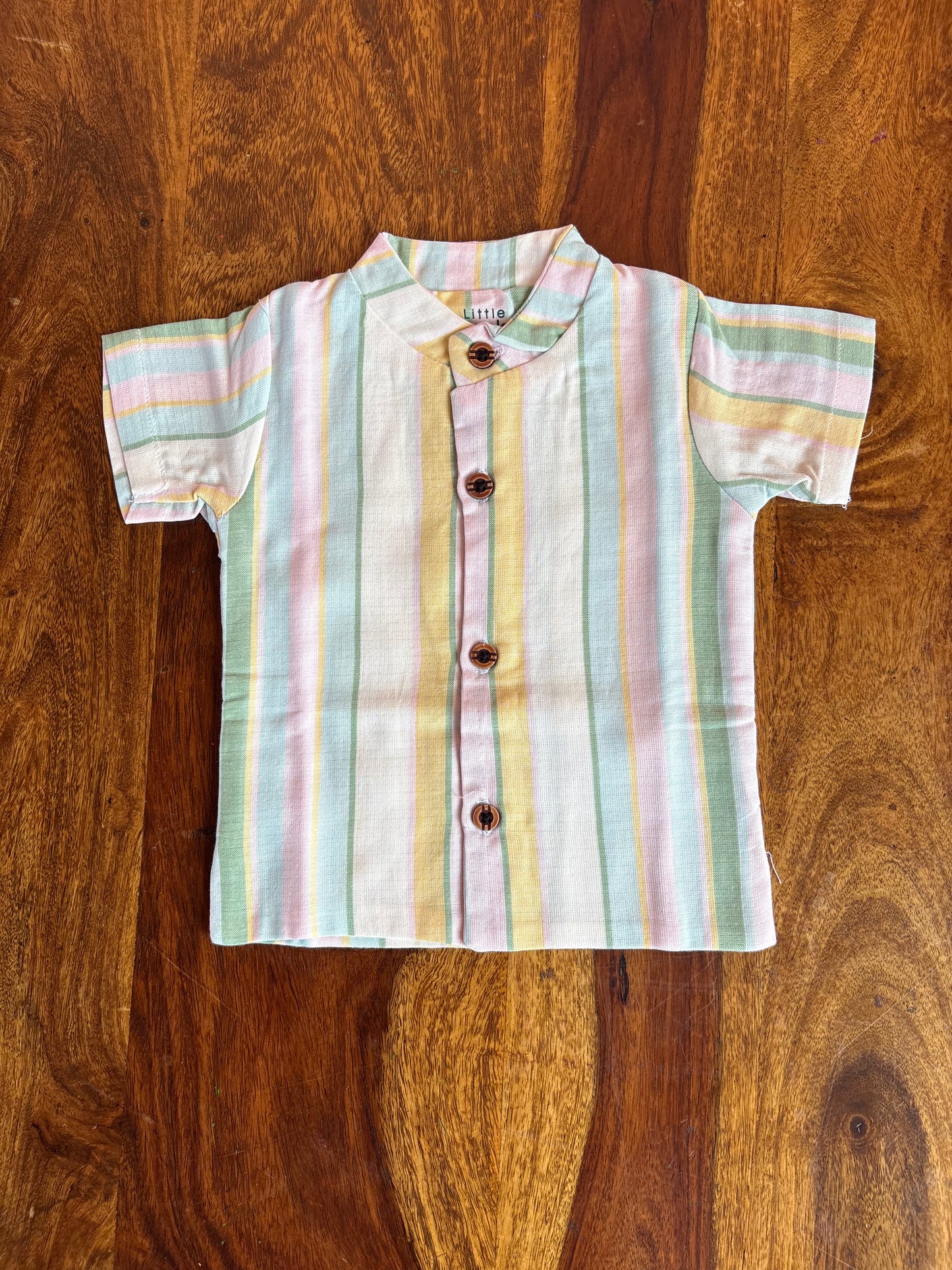 Muslin Chinese Collar Set