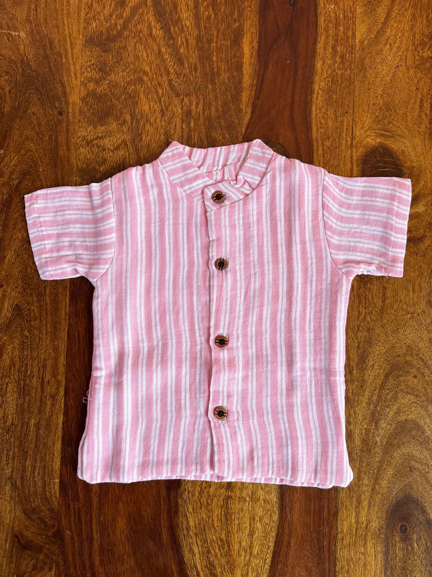 Muslin Chinese Collar Set