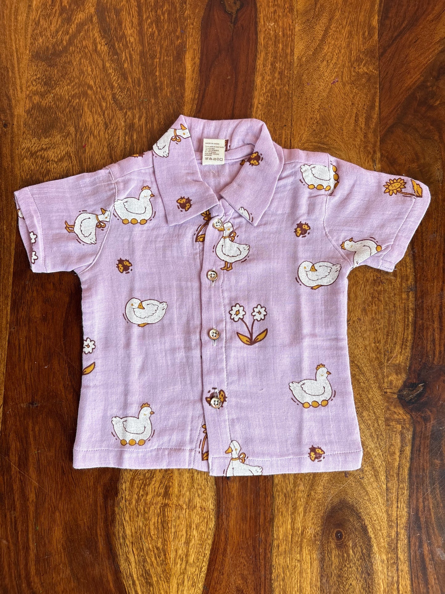 Muslin Collared Co-Ord Set