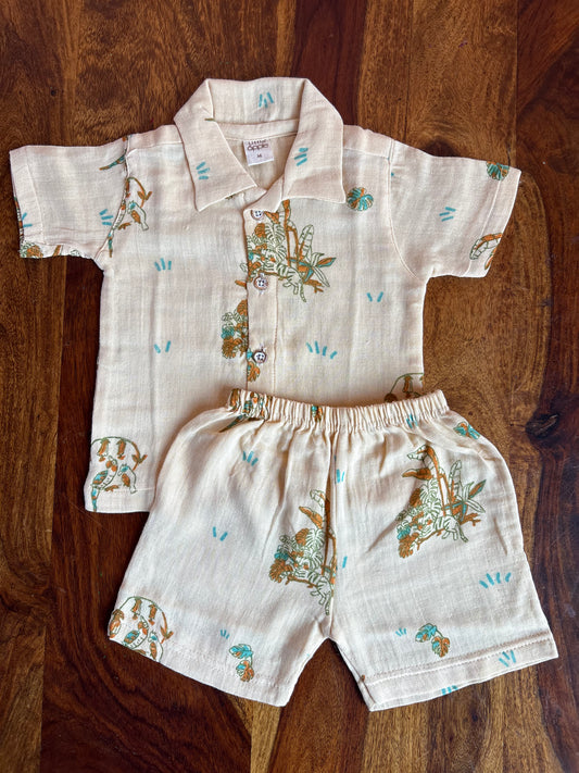 Muslin Collared Co-Ord Set