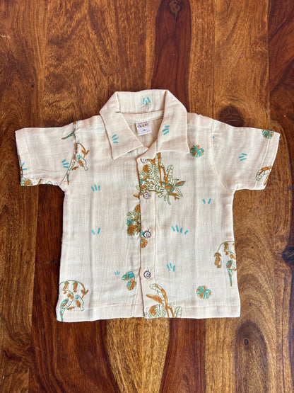 Muslin Collared Co-Ord Set